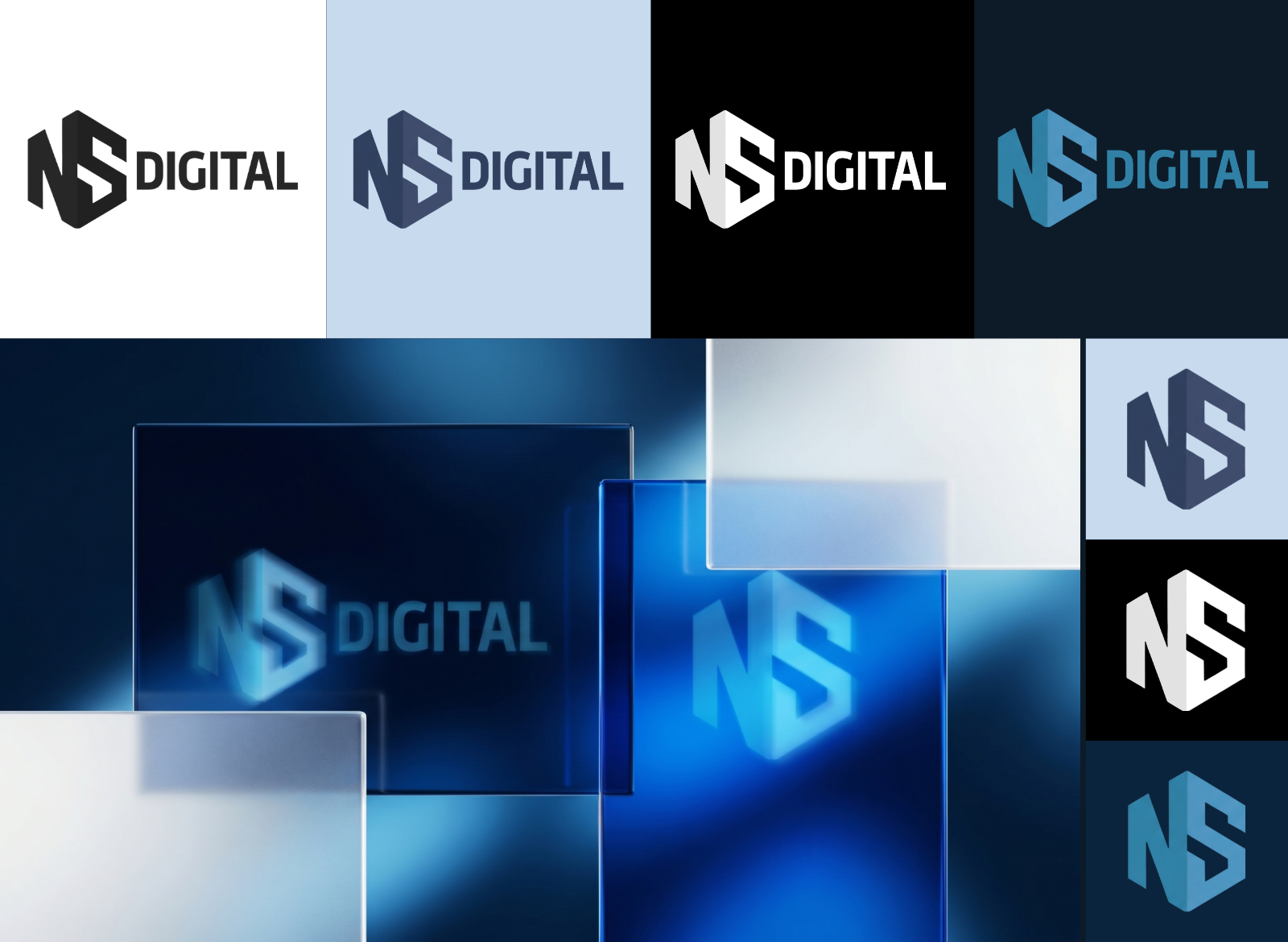 Identidade visual NS Digital